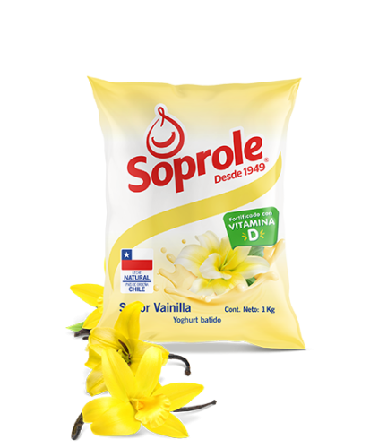 yogurt bolsa vainilla